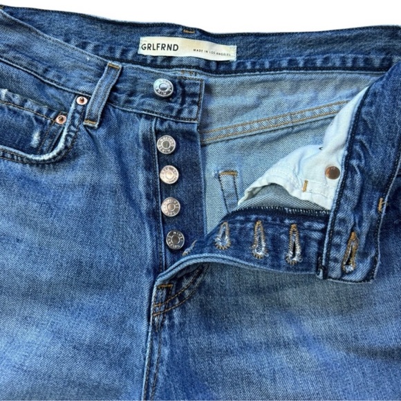 GRLFRND Bella Low Rise Boyfriend in Gramercy Park size 23 - Picture 3 of 14